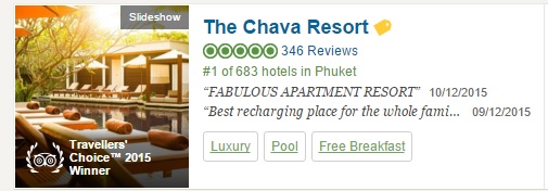 Trip Advisor #1 ranking